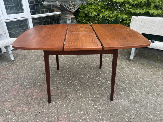 Image 1 of 1960s dining room table, extendable