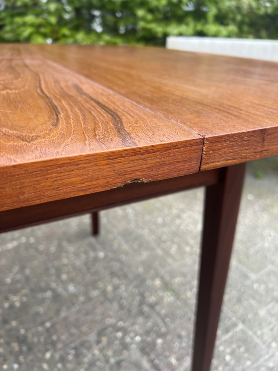 Image 1 of 1960s dining room table, extendable