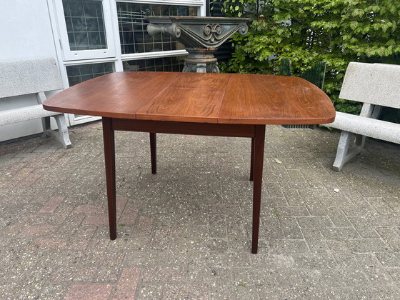 Image 1 of 1960s dining room table, extendable