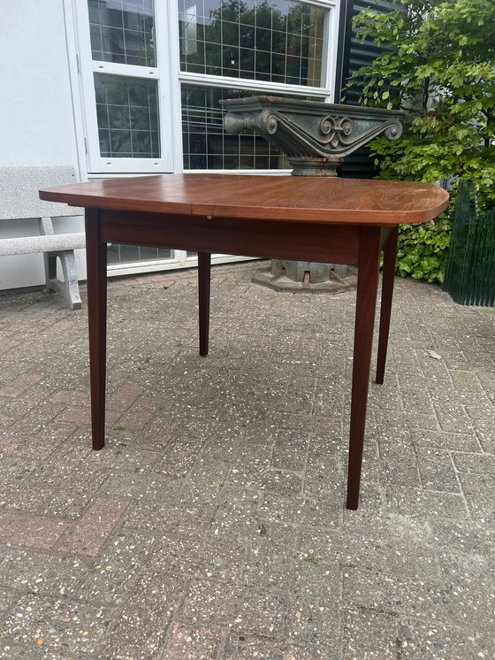 Image 1 of 1960s dining room table, extendable