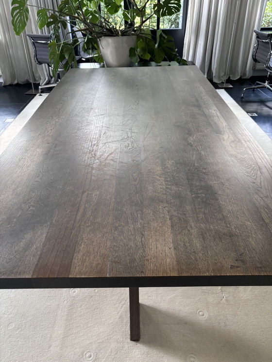 Image 1 of Modern Dining Table Solid Oak