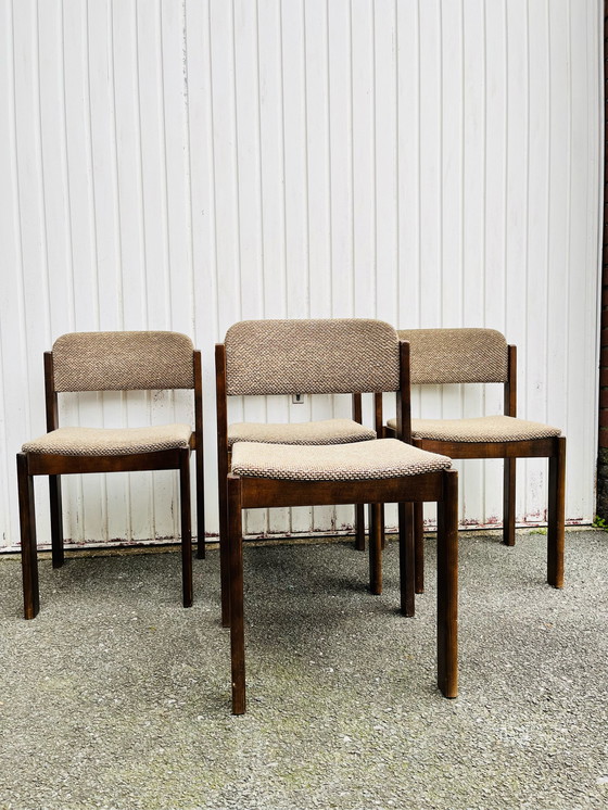 Image 1 of 4x vintage chairs