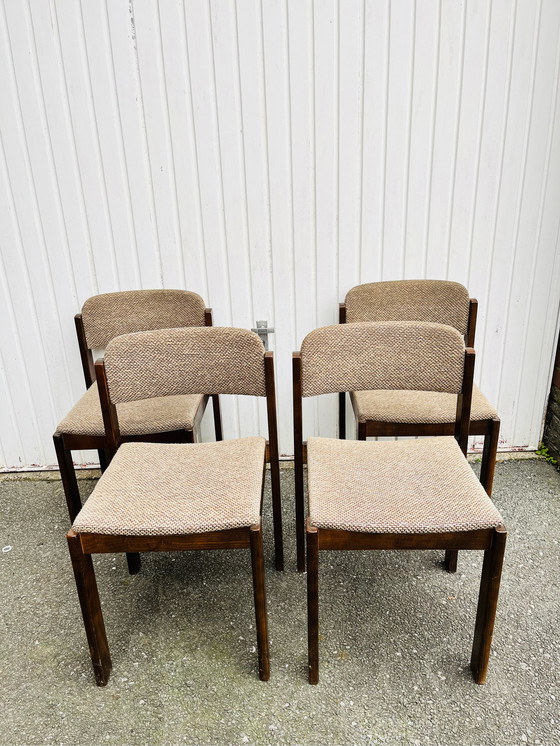 Image 1 of 4x vintage chairs