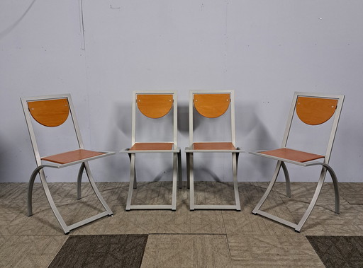 4x chaises de salle à manger KFF sine