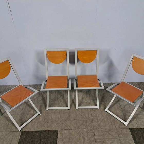 Image 1 of 4x chaises de salle à manger KFF sine