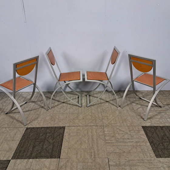 Image 1 of 4x chaises de salle à manger KFF sine