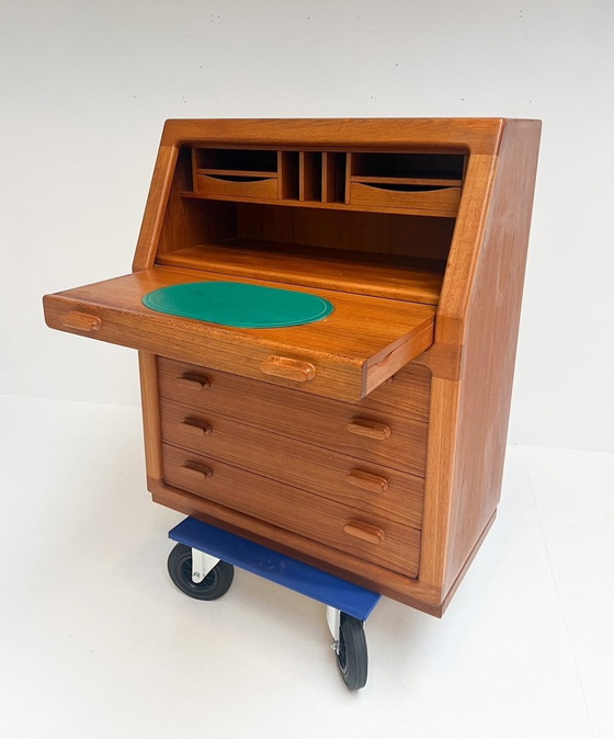 Image 1 of Teak Secretaire From Dyrlund, 1960'S
