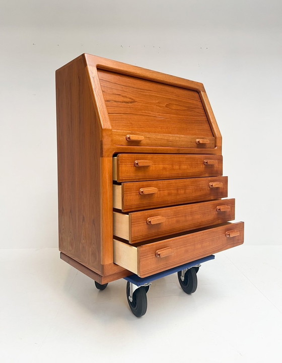 Image 1 of Teak Secretaire From Dyrlund, 1960'S