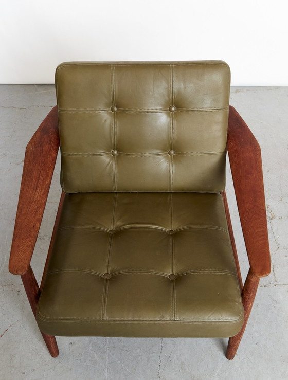 Image 1 of Arne Vodder Lounge Easy Chair FD 164 for France & Søn