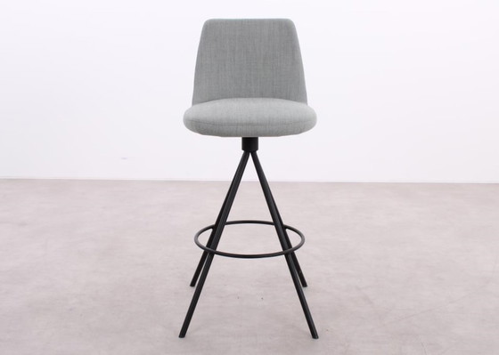 Image 1 of 2x DeBerenn Tabouret de bar Hendrix gris