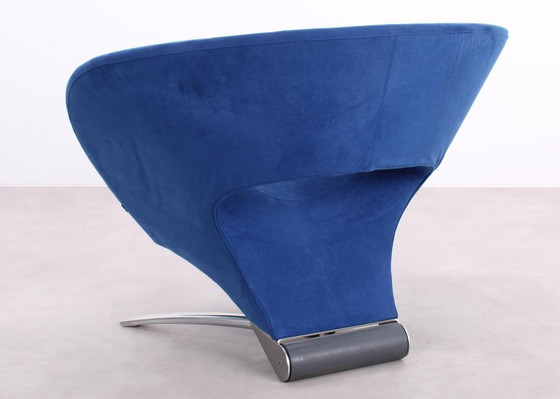 Image 1 of Fora Form Loop armchair dark blue