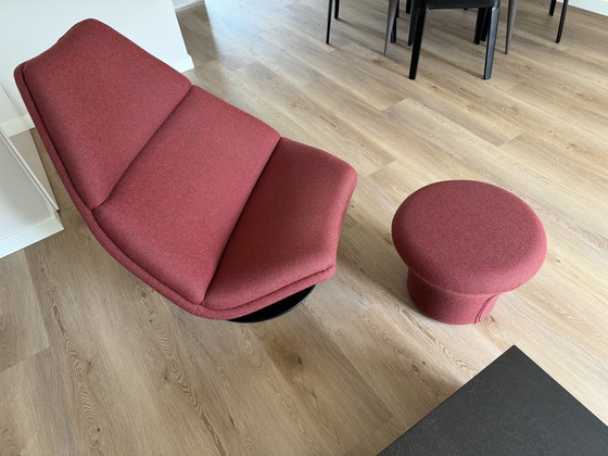 Image 1 of Artifort swivel armchair high F510