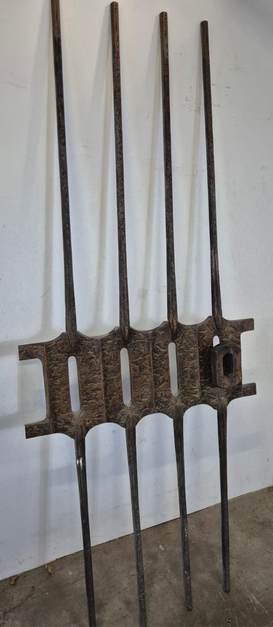 Image 1 of Brutalist Wall Sculpture