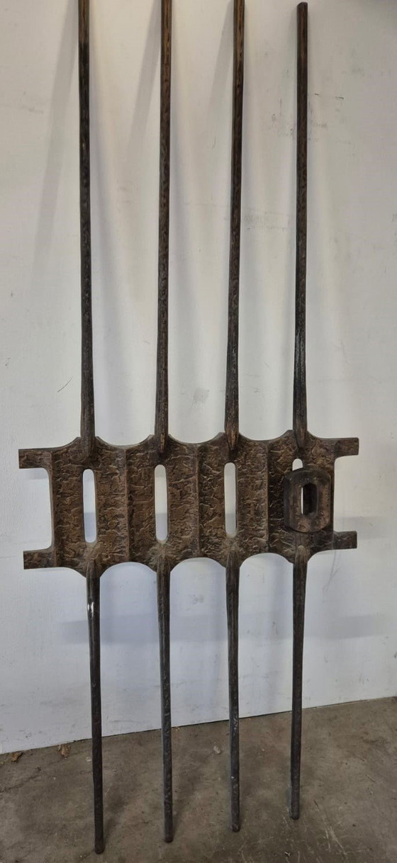 Image 1 of Brutalist Wall Sculpture