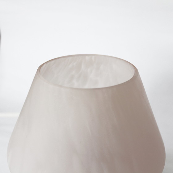 Image 1 of Vintage mushroom lamp made of glass