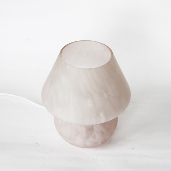 Image 1 of Vintage mushroom lamp made of glass
