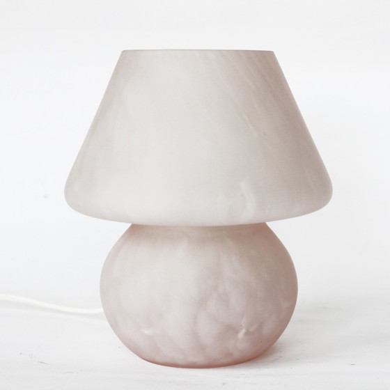 Image 1 of Vintage mushroom lamp made of glass