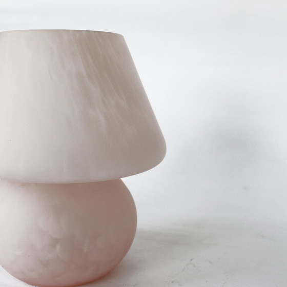 Image 1 of Vintage mushroom lamp made of glass