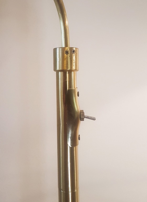 Image 1 of Elegant brass floor lamp Brilliant Leuchten