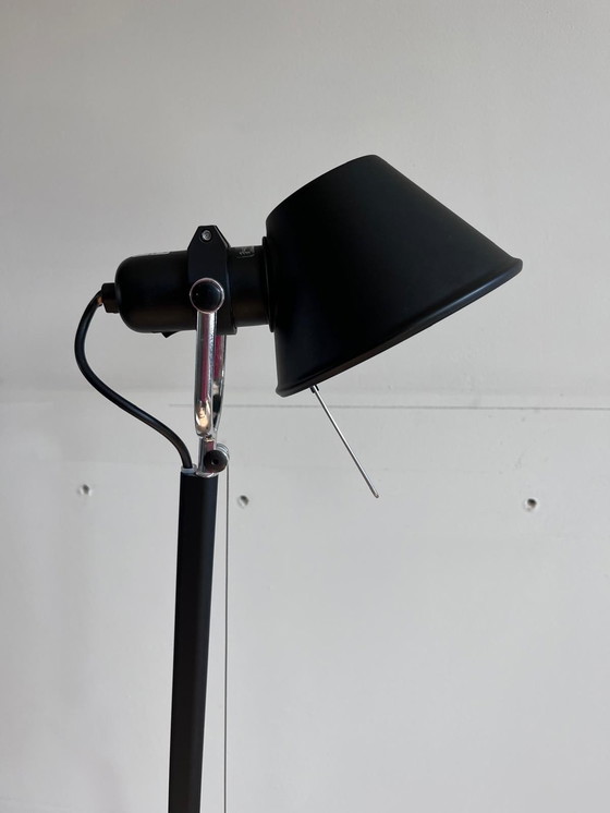 Image 1 of Artemide Tolomeo Floor Lamp Black