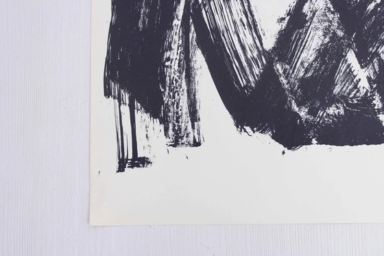 Image 1 of Lithographie de l'artiste suisse Bernd Völkle 1963