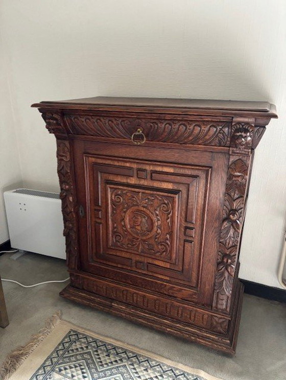 Image 1 of 5x Antique Cabinets