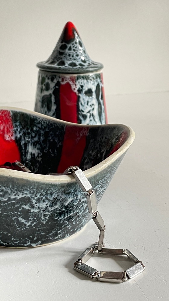 Image 1 of Scatole portagioielli in ceramica vintage Vallauris