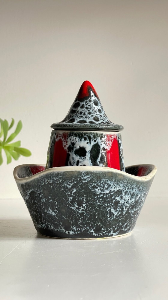 Image 1 of Scatole portagioielli in ceramica vintage Vallauris