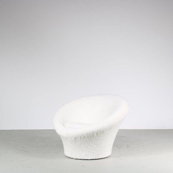 Image 1 of Pierre Paulin "Mushroom" Chair with Stool for Artifort, Netherlands 1960