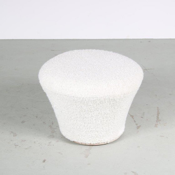 Image 1 of Pierre Paulin "Mushroom" Chair with Stool for Artifort, Netherlands 1960