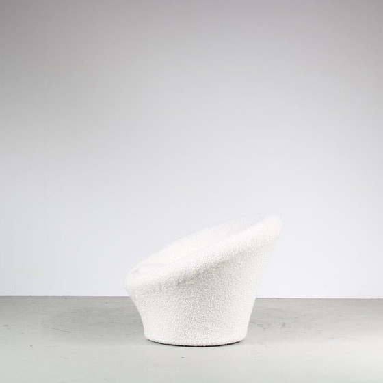 Image 1 of Pierre Paulin "Mushroom" Chair with Stool for Artifort, Netherlands 1960