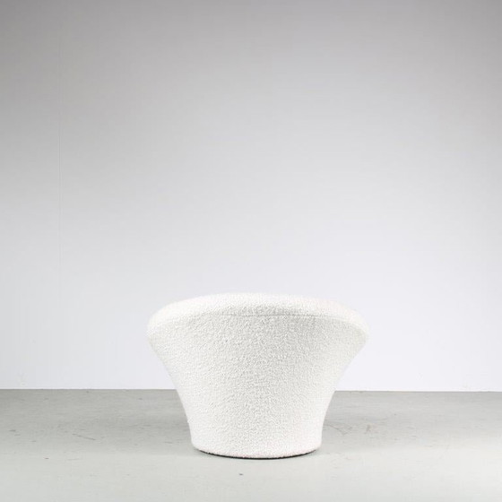 Image 1 of Pierre Paulin "Mushroom" Chair with Stool for Artifort, Netherlands 1960