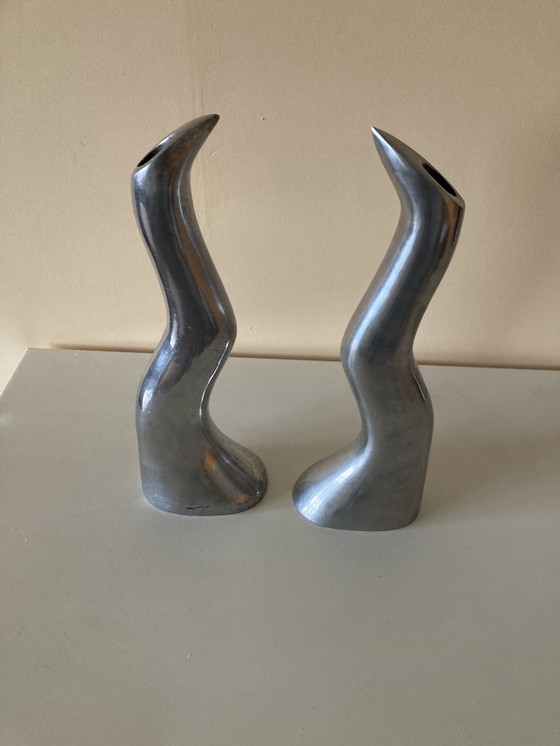 Image 1 of 2x Anna Efverlund Anatomi candlesticks