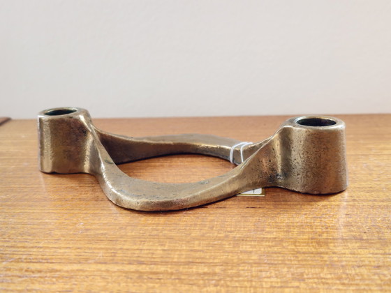 Image 1 of Vintage Brutalist Michael Harjes Candlestick Candle holder