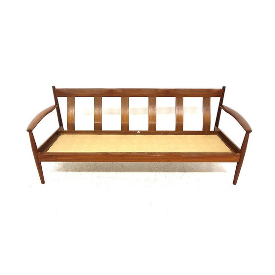 Image 1 of Vintage 3-seater teak sofa by Grete Jalk for France and Søn, Denmark 1960
