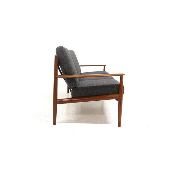 Image 1 of Vintage 3-seater teak sofa by Grete Jalk for France and Søn, Denmark 1960