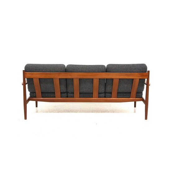 Image 1 of Vintage 3-seater teak sofa by Grete Jalk for France and Søn, Denmark 1960