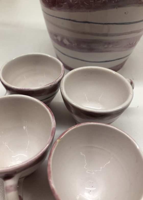 Image 1 of Maredsous ceramic set vintage
