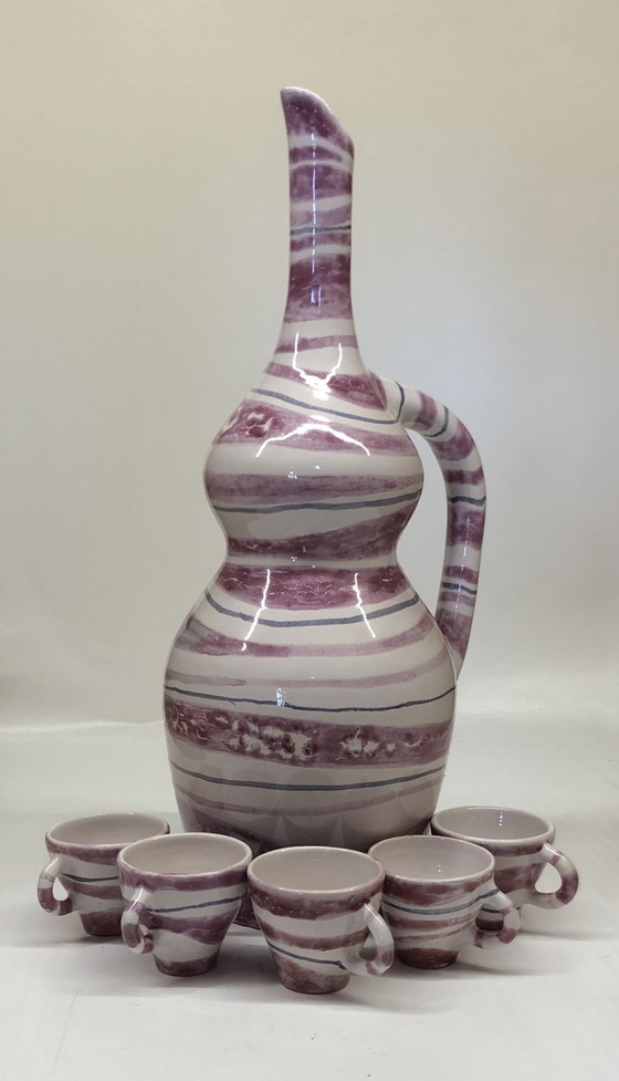 Image 1 of Maredsous ceramic set vintage