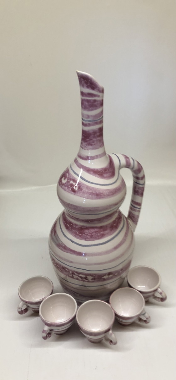 Image 1 of Maredsous ceramic set vintage