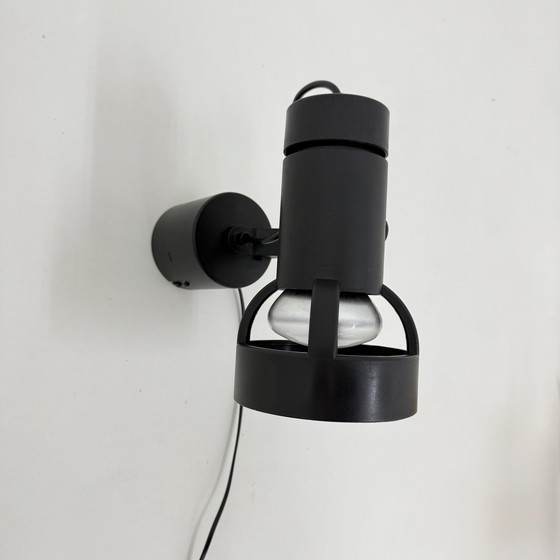 Image 1 of Lampada da parete vintage tedesca regolabile in plastica e metallo di Osram, anni '80
