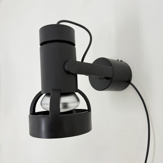 Image 1 of Lampada da parete vintage tedesca regolabile in plastica e metallo di Osram, anni '80