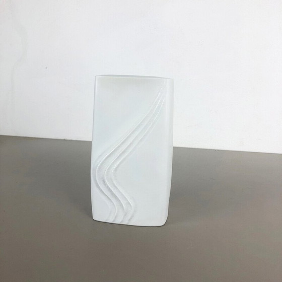 Image 1 of Large vintage OP Art porcelain vase by Martin Freyer for Rosenthal, Germany 1970