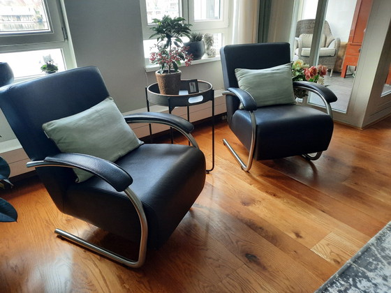 Image 1 of 2 Hf-Style Armchairs, Model Fox. In New Condition.