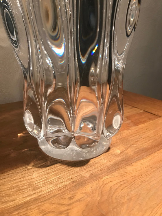 Image 1 of Cristalleries de Vannes le Châtel Crystal vase