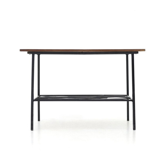 Image 1 of Tavolino da caffè vintage con piano in teak, Italia 1950