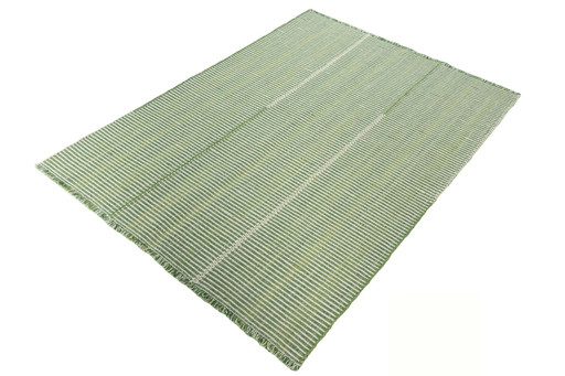 Handwoven Wool Designer Kilim - 200 X 152 Cm