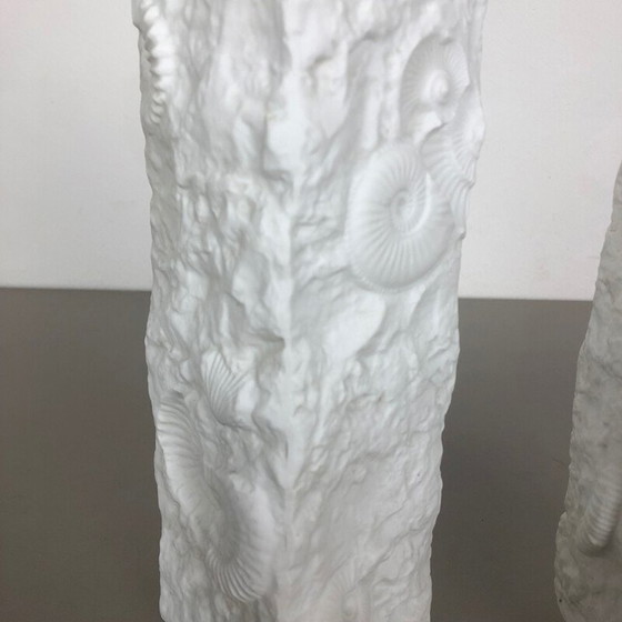 Image 1 of Pair of vintage porcelain vases by AK Kaiser, Germany 1970