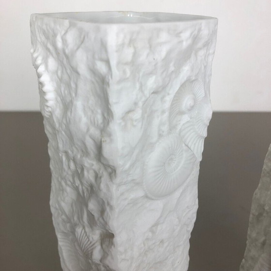 Image 1 of Pair of vintage porcelain vases by AK Kaiser, Germany 1970