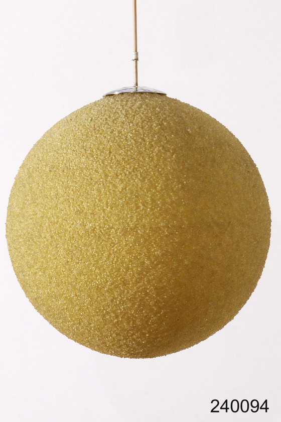 Image 1 of Rotaflex XL Cream Sugar Ball Pendant Lamp - 1960s Design